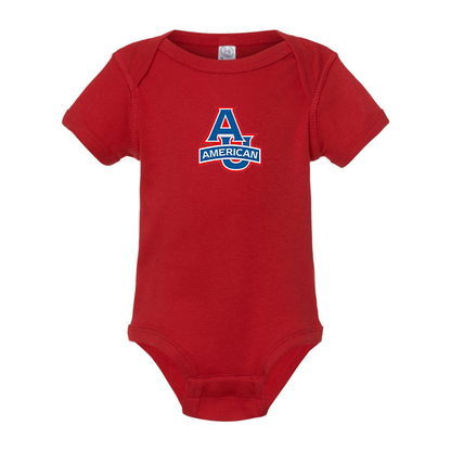 American Eagles  Rabbit Skins Infant Baby Rib Bodysuit