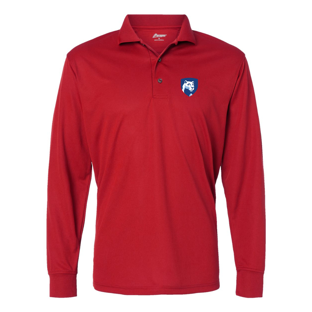 Men's Penn State Symbol  Paragon Prescott Long Sleeve Polo