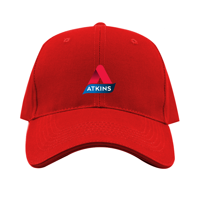 Atkins Logo  Dad Baseball Cap Hat