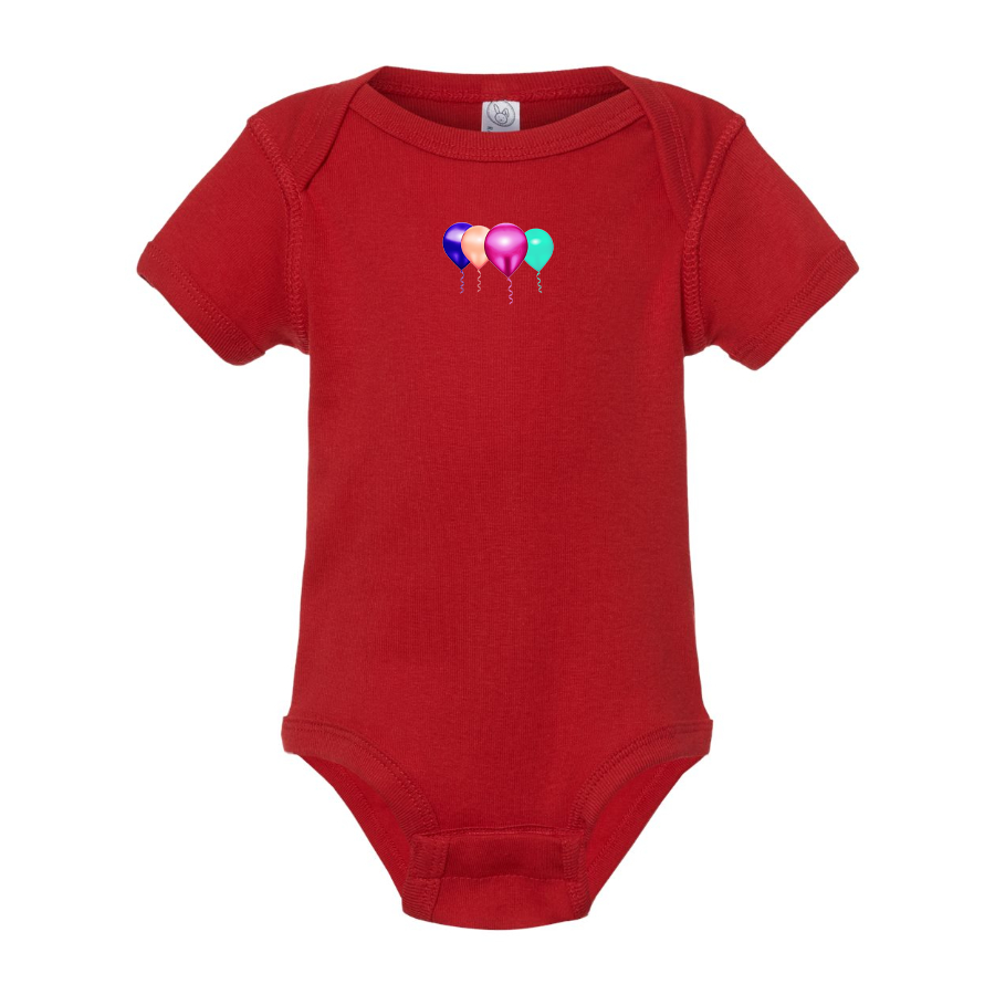 Balloon-Emojis Logo Baby Onesie Romper