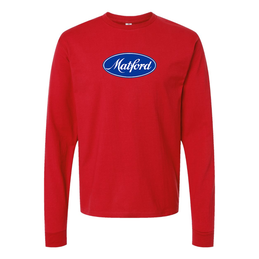 Youth Matford Logo Cotton Long Sleeve T-Shirt