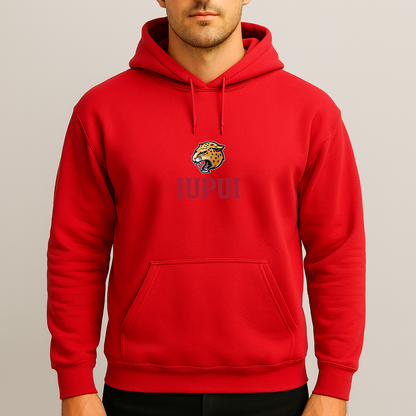 Men's IUPUI Jaguars Logo Pullover Hoodie