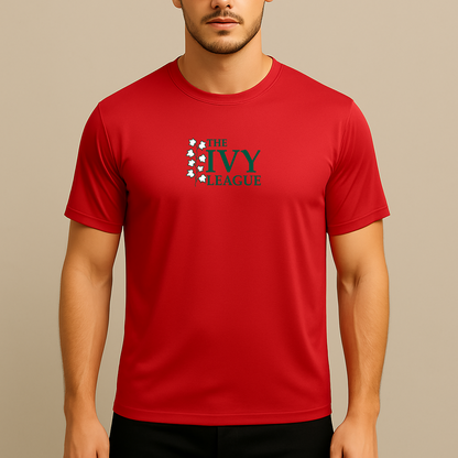 Men's Ivy League Logo Polyester T-Shirt