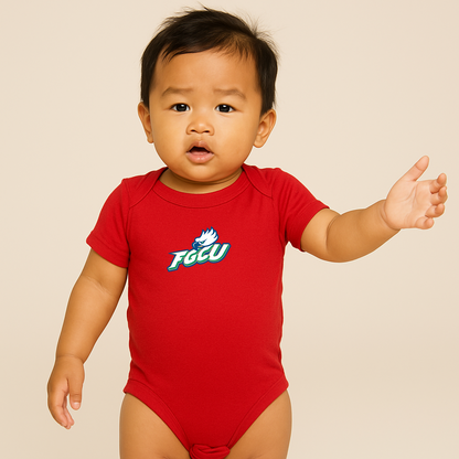 Florida Gulf Coast Eagles Logo Baby Romper Onesie