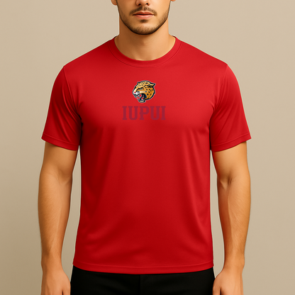 Men's IUPUI Jaguars Logo Polyester T-Shirt