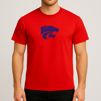 Men's Kansas State Wildcats Logo Cotton T-Shirt