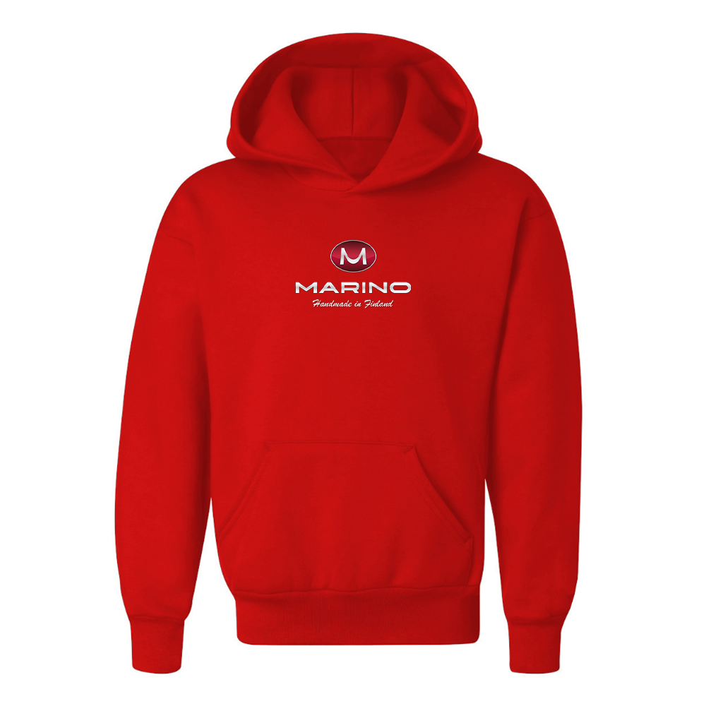 Youth Marino Finland Logo  Pullover Hoodie