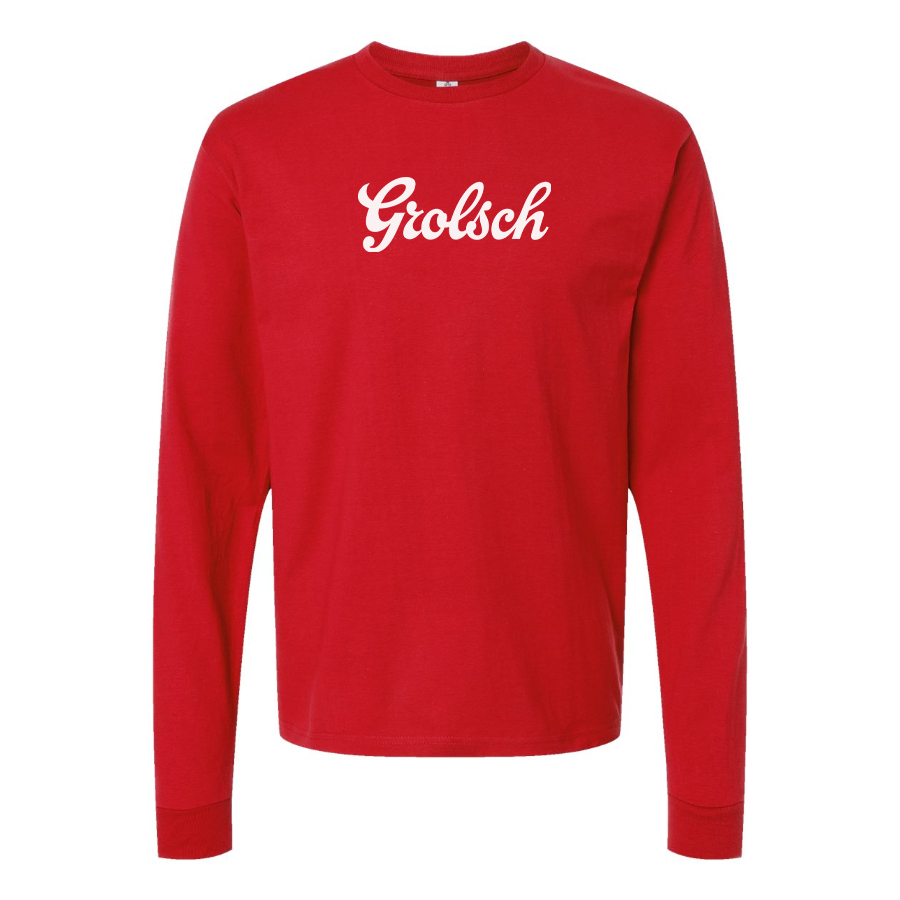 Youth Grolsch Logo Cotton Long Sleeve T-Shirt