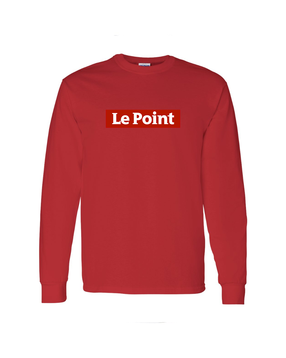 Men's  Le Point Gildan Heavy Cotton Long Sleeve T-Shirt