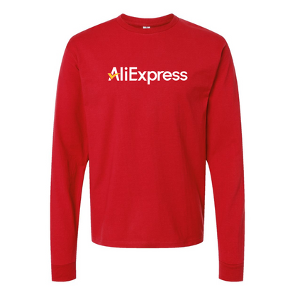 Men's AliExpress Logo Long Sleeve T-Shirt