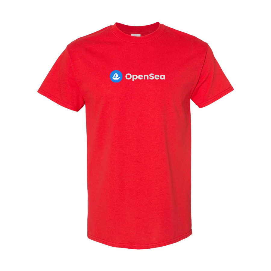 Men's OpenSea Logo Cotton T-Shirt