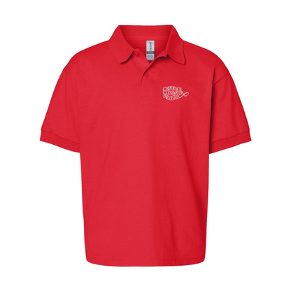 Youth Creedence Clearwater Revival Gildan Dry Blend Jersey Polo