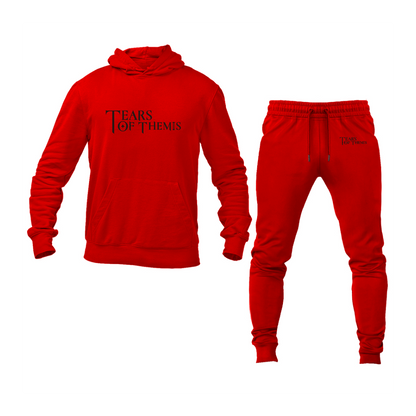 Men's Tear Of Themis Logo Hoodie Joggers Set