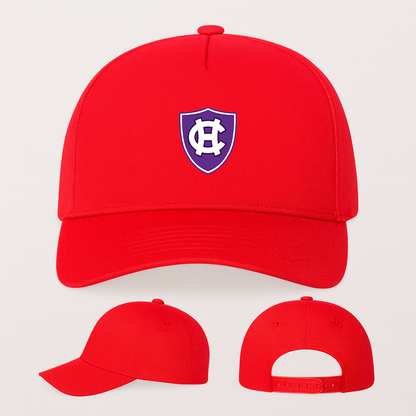 Holy Cross Crusaders Logo Five Panel Twill Snapback Cap