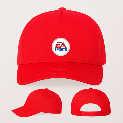 EA SPORTS Logo Five Panel Twill Snapback Cap