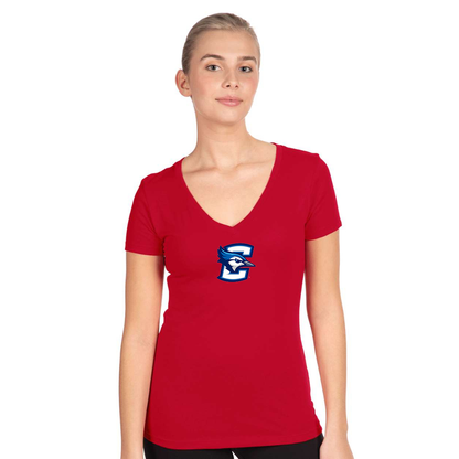 Women's  Creighton Bluejays Next Level V-Neck T-Shirt