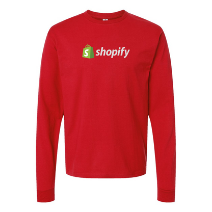 Youth Shopify Logo Long sleeves