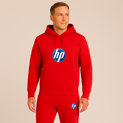 Men's HP Logo Hoodie Joggers Set