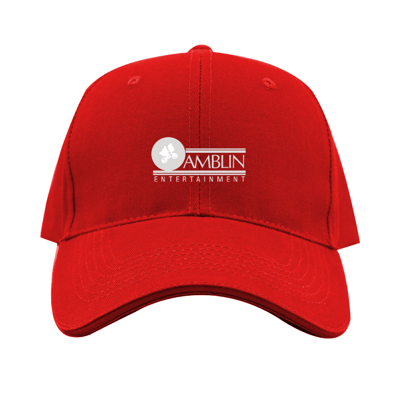Amblin Entertainment Logo  Dad Baseball Cap Hat