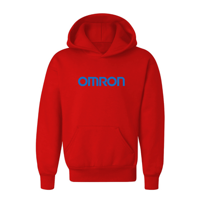 Youth Omron Logo Pullover Hoodie