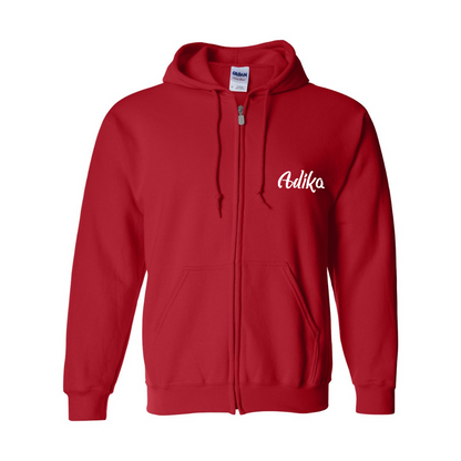 Men's  Adika  Gildan  Heavy Blend Full Zip Hooded Sweatshirt
