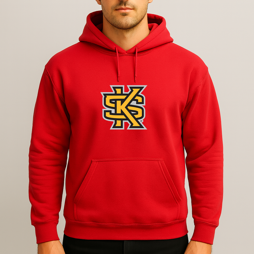 Men's Kennesaw State Owls Logo Pullover Hoodie