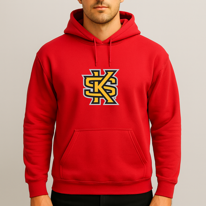 Men's Kennesaw State Owls Logo Pullover Hoodie
