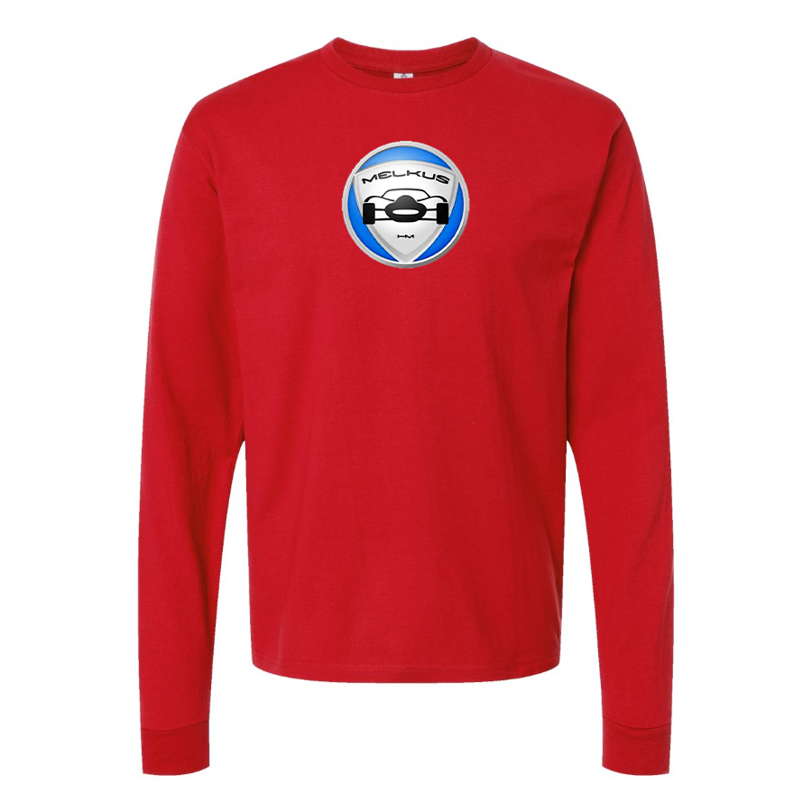 Men's Melkus Logo Cotton Long Sleeve T-Shirt