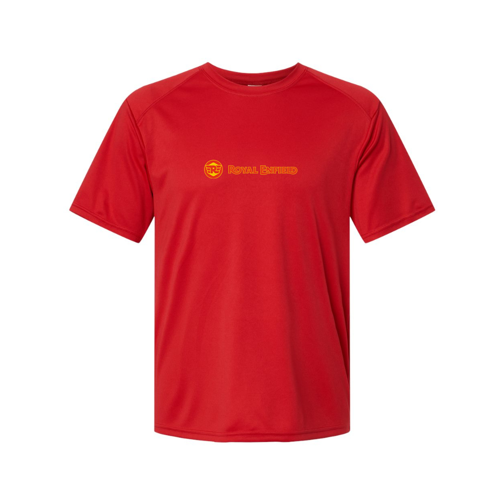 Men's Royal Enfield Logo Polyester T-Shirt