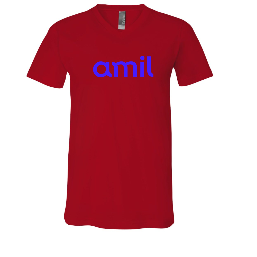 Amil  BELLA  CANVAS - Jersey V-Neck T-Shirt