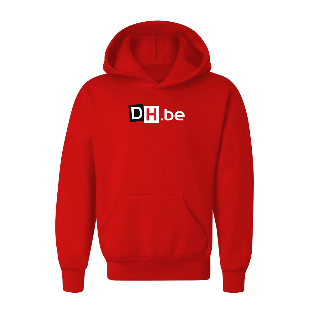 Youth  DH Derniere Heure  Logo  Pullover Hoodie
