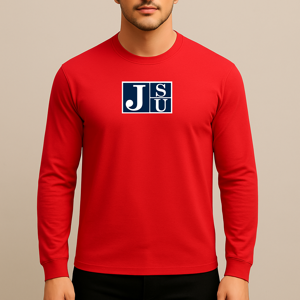 Men's Jackson State Tigers Logo Long Sleeve T-Shirt