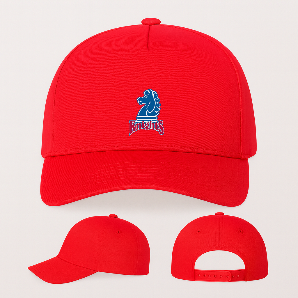 Fairleigh Dickinson Knights Logo Five Panel Twill Snapback Cap