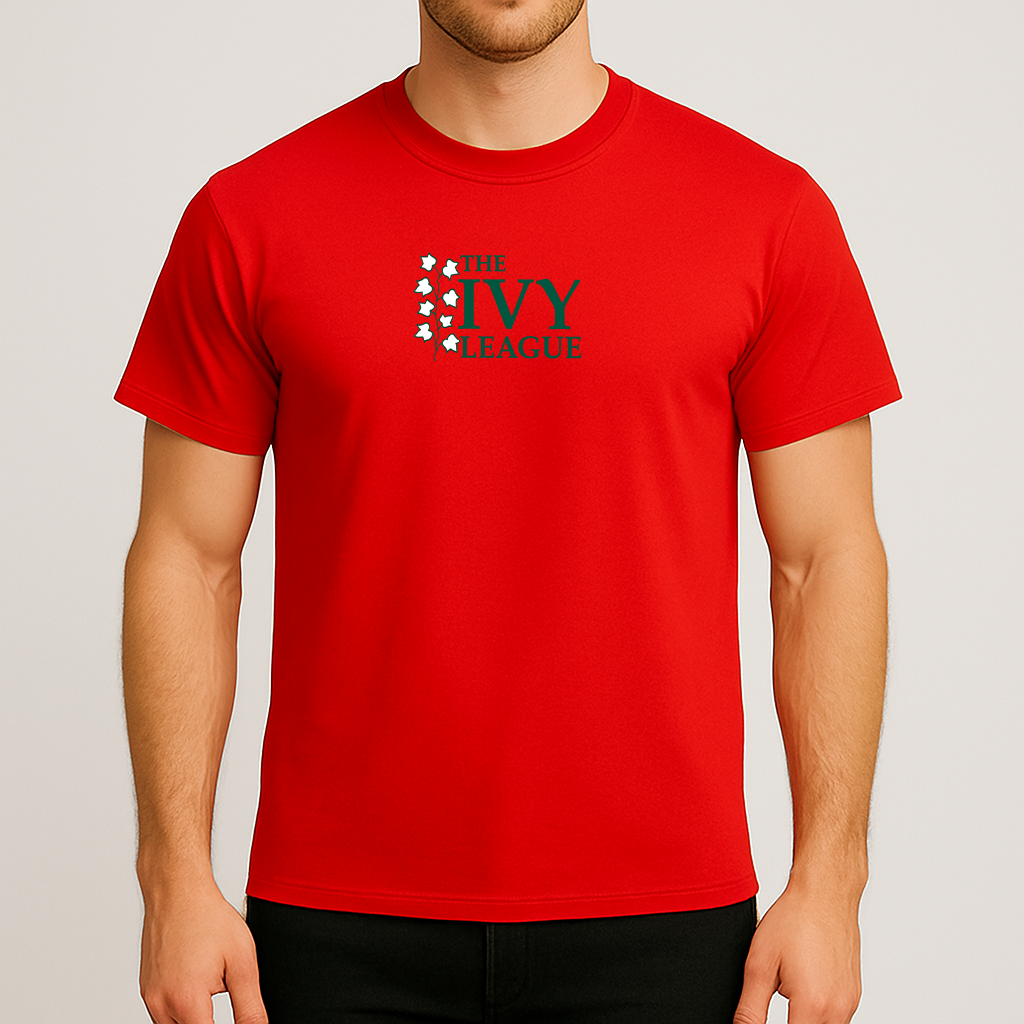 Men's Ivy League Logo Cotton T-Shirt