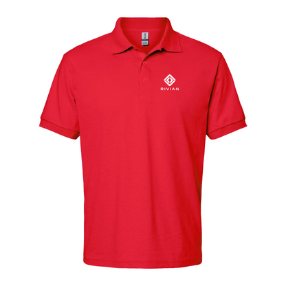 Men's Rivian Logo Dry Blend Polo