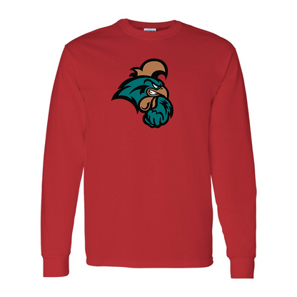 Men's   Coastal Carolina Chanticleers Gildan Heavy Cotton Long Sleeve T-Shirt