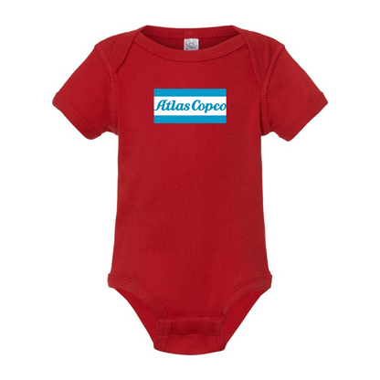 Atlas Copco Logo Baby Onesie Romper