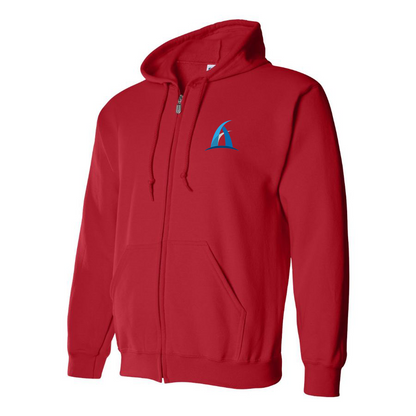 Men's Aspark Logo Zipper Hoodie