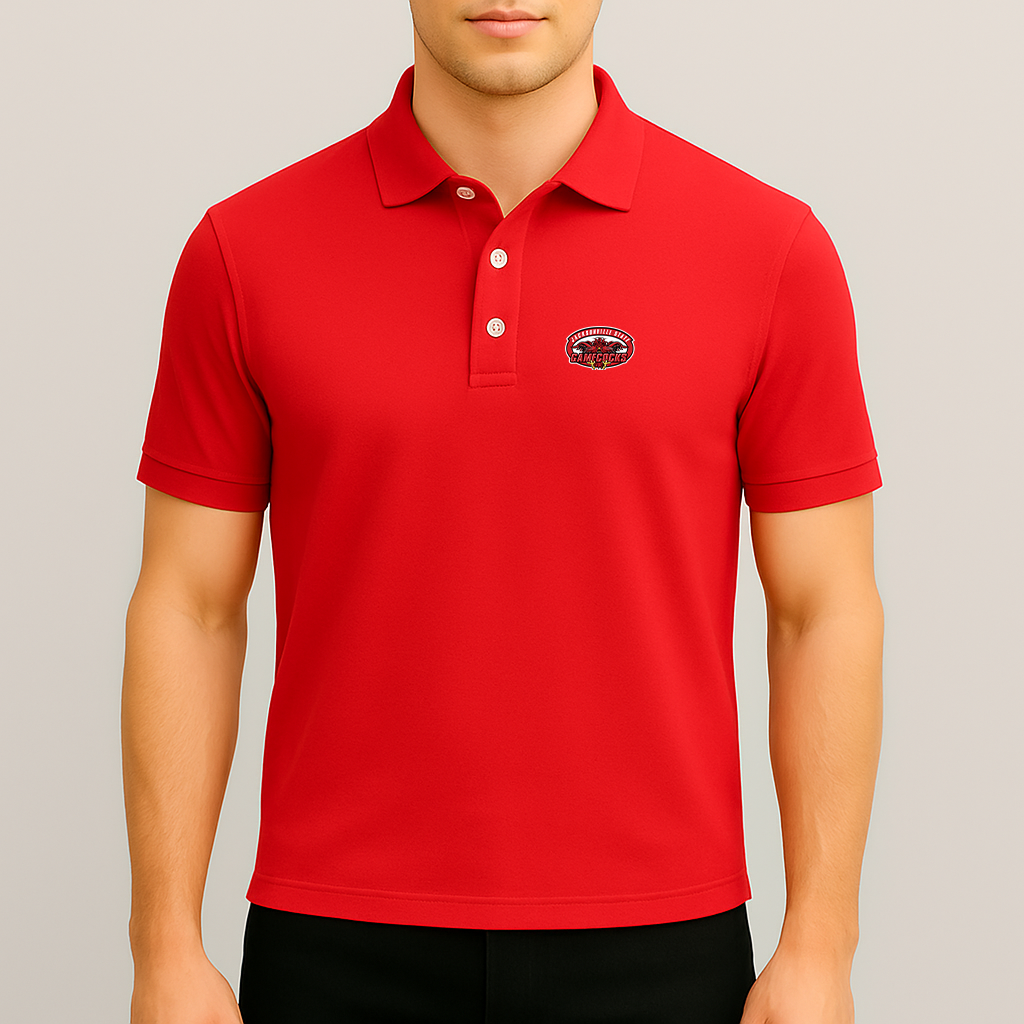 Men's Jacksonville State Gamecocks Logo Dry Blend Polo