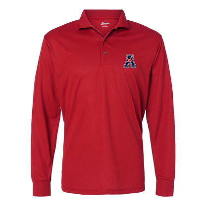 Men's   American Athletic Conference   Paragon Prescott Long Sleeve Polo