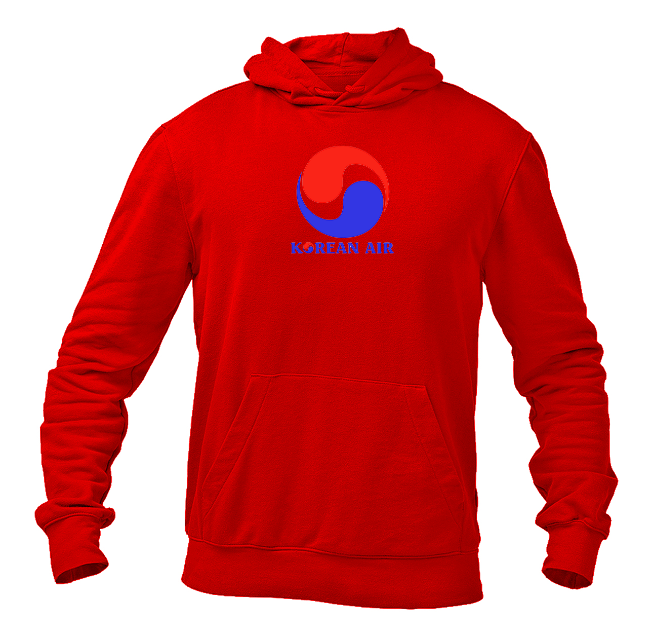Men's  Korean Air Logo Pullover Hoodie