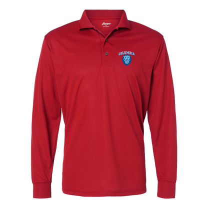 Men's  Columbia Lions Paragon Prescott Long Sleeve Polo