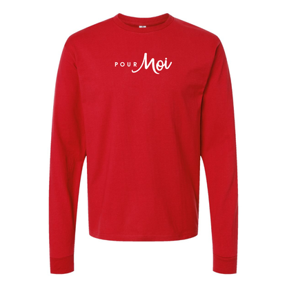 Youth Pour Moi Logo Long sleeves