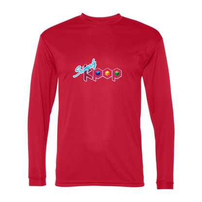 Men's Simply Kpop Performance Long Sleeve T-Shirt
