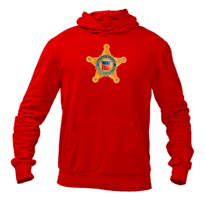 Men's Secret Service Star Logo  Pullover Hoodie