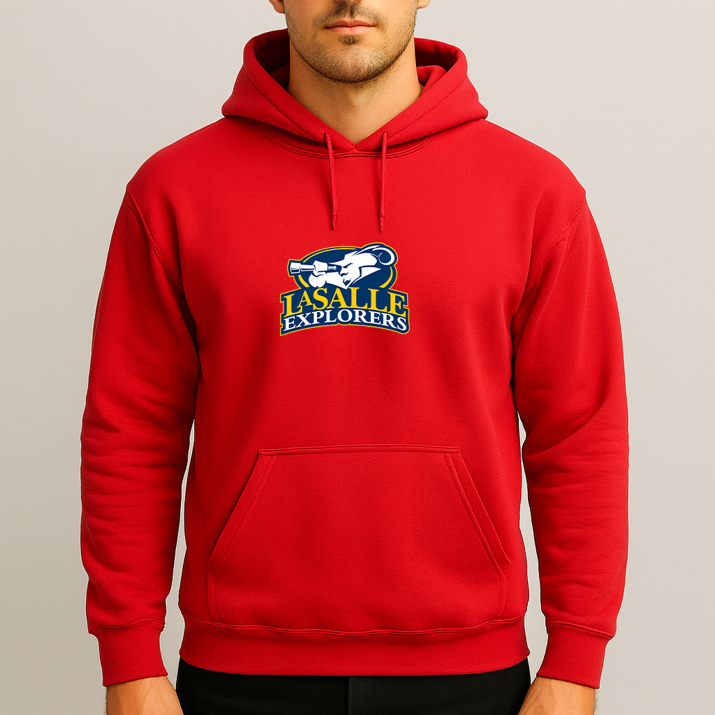 Men's La Salle Explorers Logo Pullover Hoodie