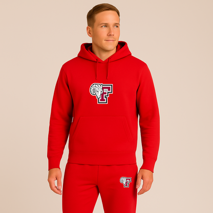 Men's Fordham Rams Logo Hoodie Joggers Set