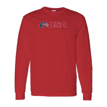 Men's  Conference USAl Gildan Heavy Cotton Long Sleeve T-Shirt