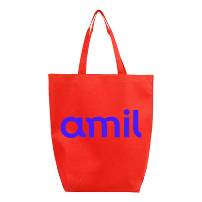 Amil Q-Tees Non-Woven Gusset Bottom Tote