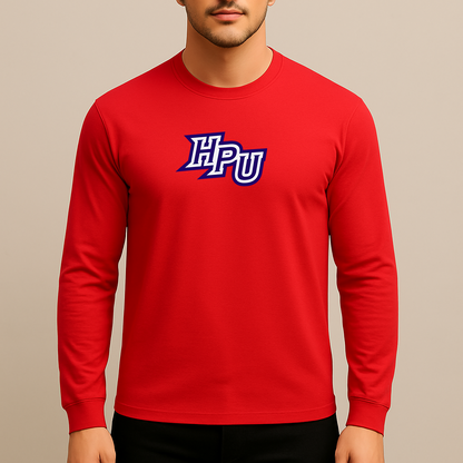 Men's High Point Panthers Logo Long Sleeve T-Shirt
